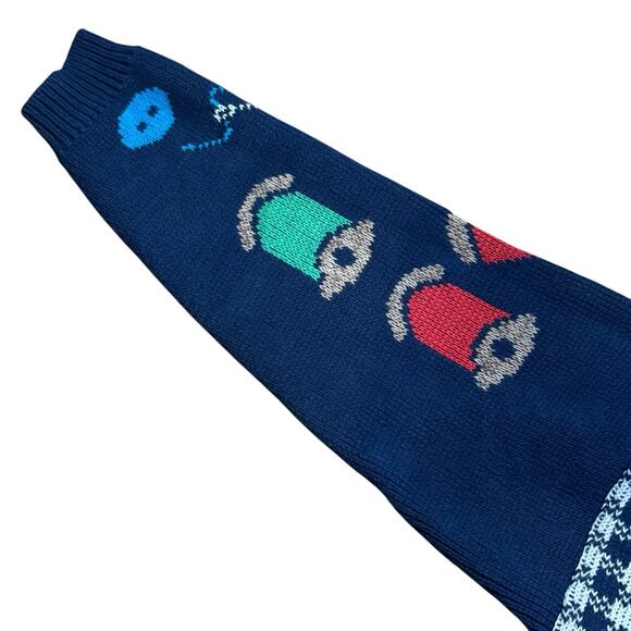 VTG Sweater Loft Women’s Knit Cardigan Sweater Sewing Seamstress Patchwork Small - Picture 14 of 16